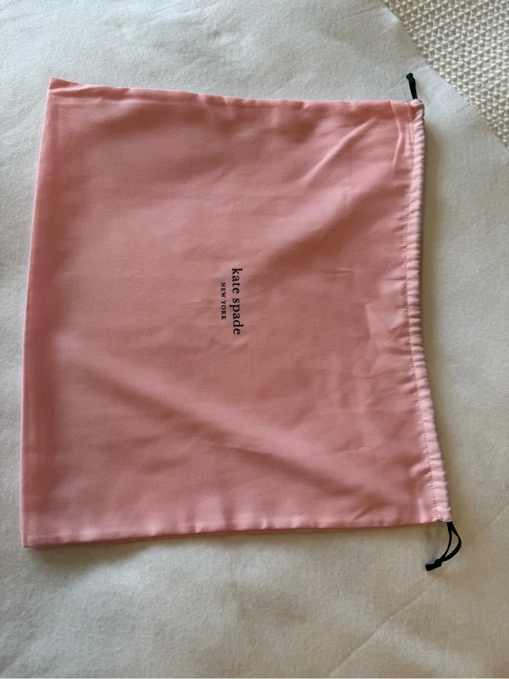 Kate Spade Large Pink Dust Bag